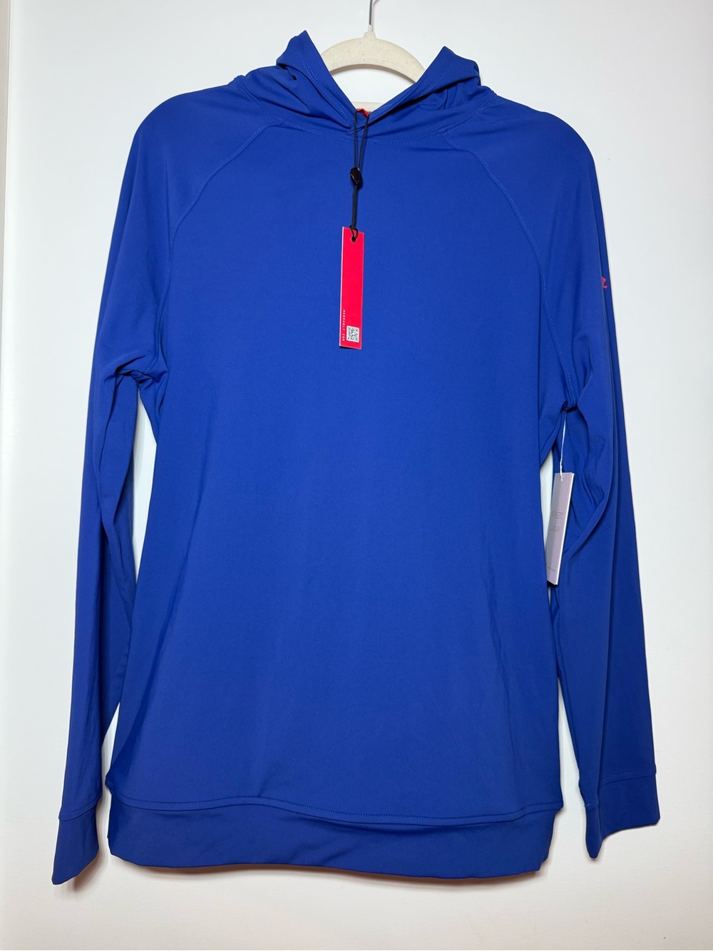 NWT Redvanly Larkin Performance Hoodie in Mazarine Blue